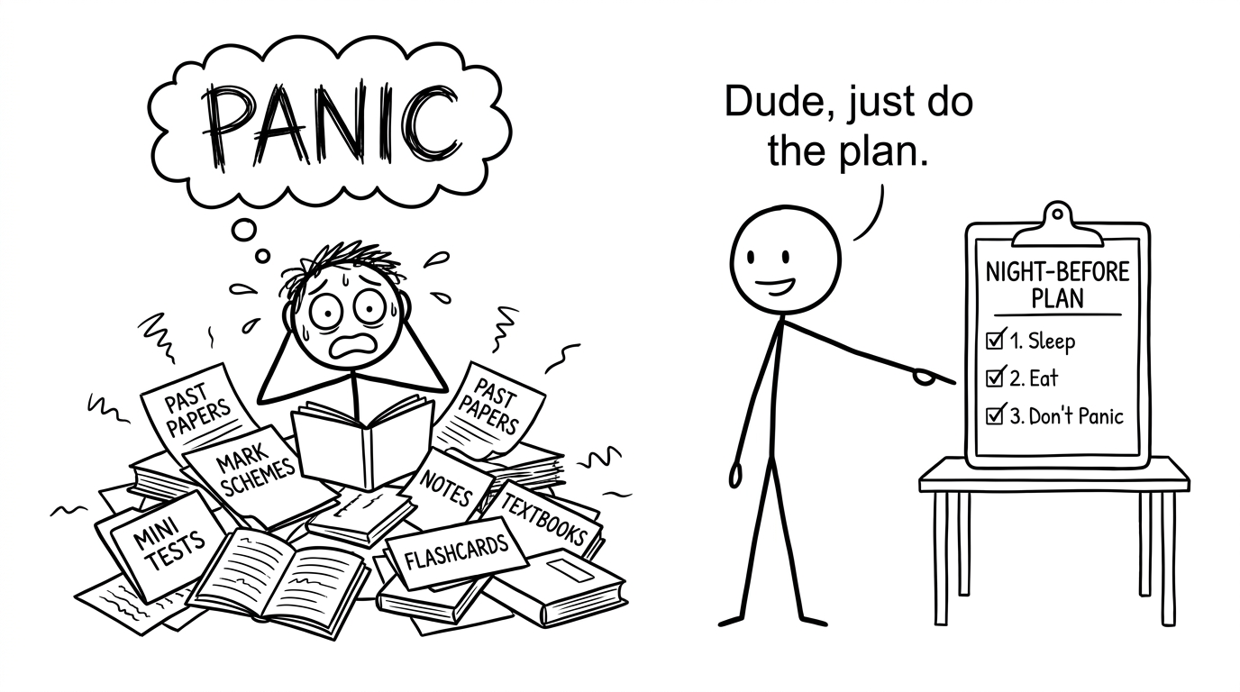 A calm checklist beats panic