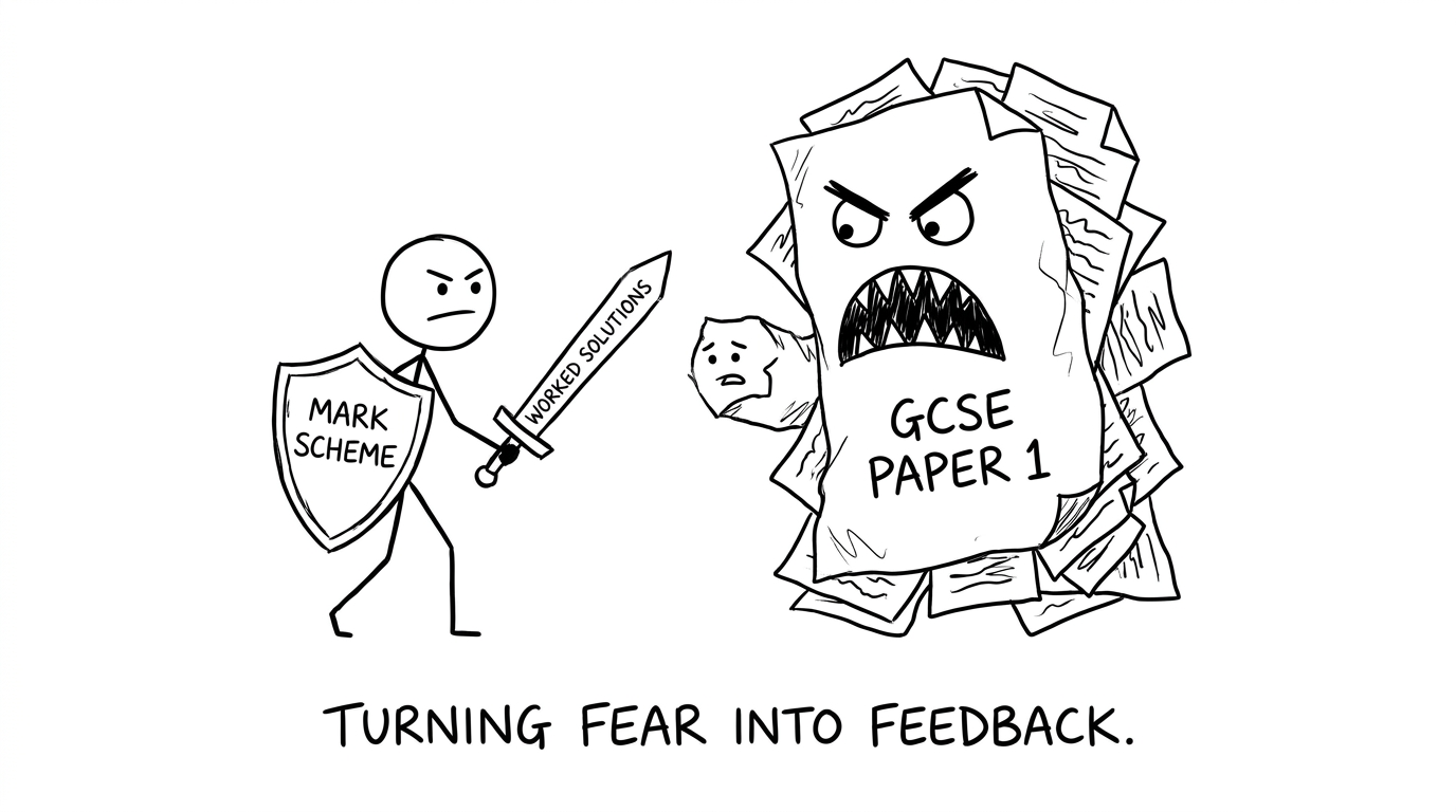 Turning past papers into feedback (not fear)